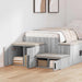 Dulap de depozitare 2 pcs Gri Sonoma 108 x 41 x 40 cm - WALTI WALTI