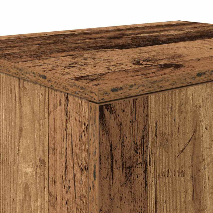 Dulap de depozitare 2 pcs Lemn vechi 108 x 41 x 40 cm - WALTI WALTI