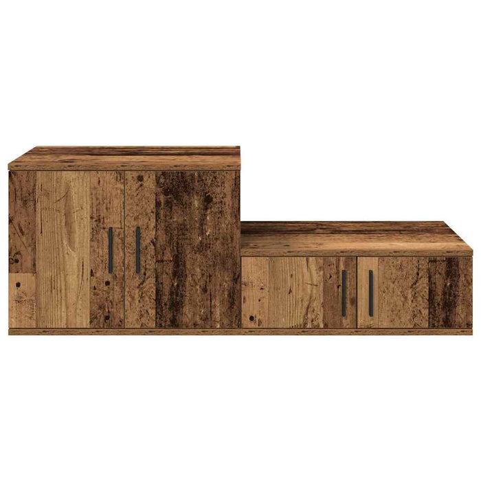 Dulap de depozitare 2 pcs Lemn vechi 108 x 41 x 40 cm - WALTI WALTI