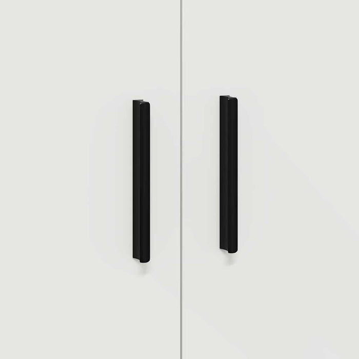 Dulap de depozitare 2 pcs Alb 103 x 41 x 40 cm Lemn compozit - WALTI WALTI