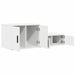 Dulap de depozitare 2 pcs Alb 103 x 41 x 40 cm Lemn compozit - WALTI WALTI