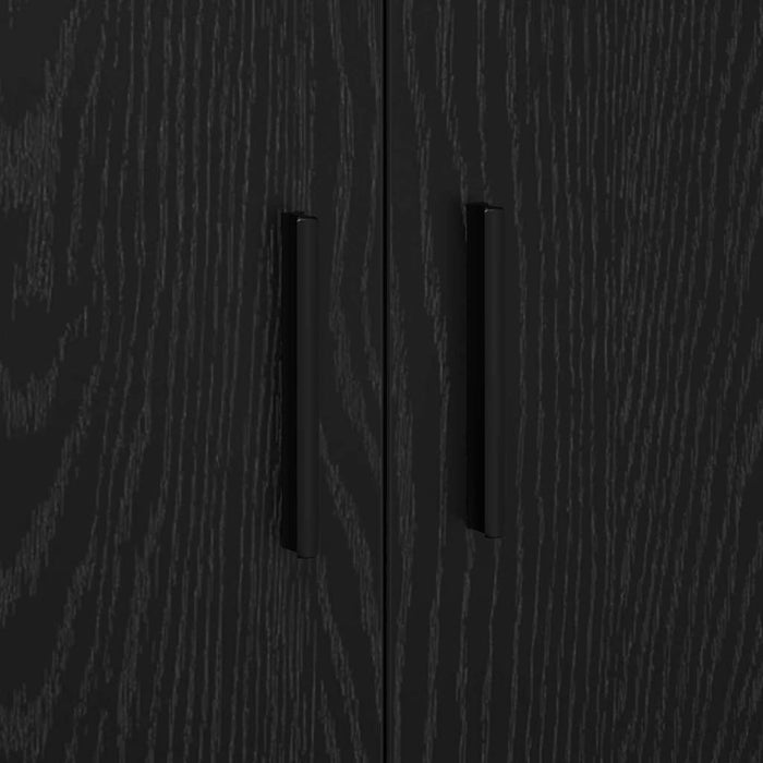 Dulap de depozitare 2 pcs Stejar Negru 103 x 41 x 40 cm - WALTI WALTI