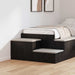 Dulap de depozitare 2 pcs Stejar Negru 103 x 41 x 40 cm - WALTI WALTI
