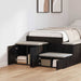 Dulap de depozitare 2 pcs Stejar Negru 103 x 41 x 40 cm - WALTI WALTI