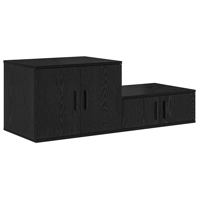 Dulap de depozitare 2 pcs Stejar Negru 103 x 41 x 40 cm - WALTI WALTI