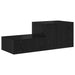 Dulap de depozitare 2 pcs Stejar Negru 103 x 41 x 40 cm - WALTI WALTI