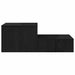 Dulap de depozitare 2 pcs Stejar Negru 103 x 41 x 40 cm - WALTI WALTI