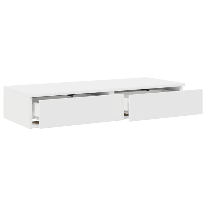 Sertare pentru pat Alb 100 x 36,5 x 16,5 cm Lemn compozit - WALTI WALTI