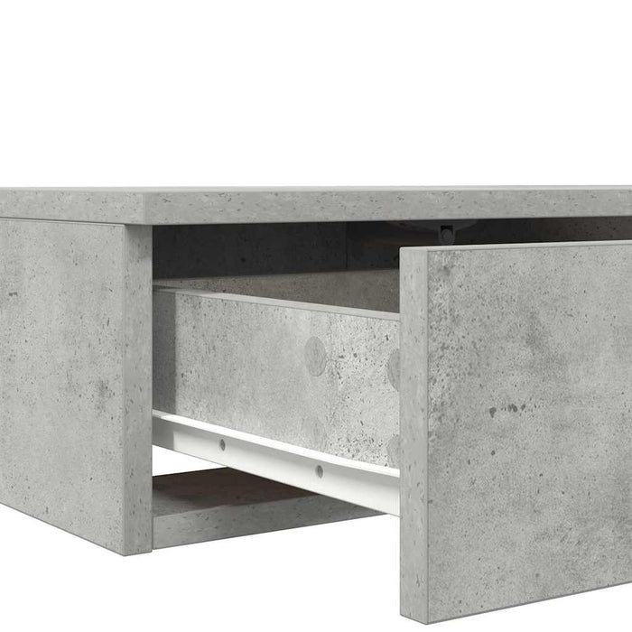 Sertare pentru pat cu sertar Gri din beton 100 x 36,5 x 16,5 cm - WALTI WALTI