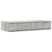 Sertare pentru pat cu sertar Gri din beton 100 x 36,5 x 16,5 cm - WALTI WALTI