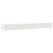Sertare pentru pat Alb 200 x 36,5 x 16,5 cm Lemn compozit - WALTI WALTI