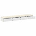 Sertare pentru pat Alb 200 x 36,5 x 16,5 cm Lemn compozit - WALTI WALTI