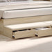 Sertare pentru pat cu sertar Stejar Sonoma 200 x 36,5 x 16,5 cm - WALTI WALTI