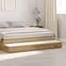 Sertare pentru pat Stejar Artizanal 200 x 36,5 x 16,5 cm - WALTI WALTI