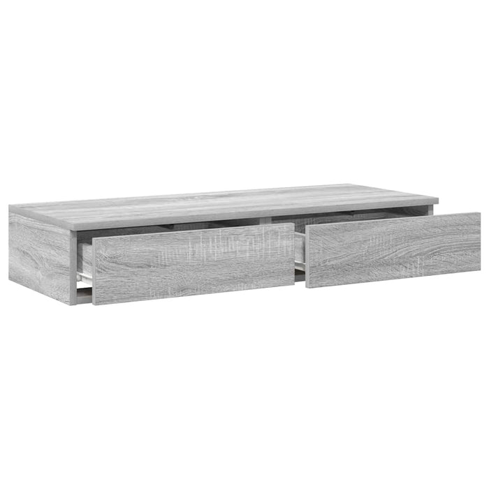 Sertare pentru pat Gri Sonoma 80 x 36,5 x 16,5 cm Lemn compozit - WALTI WALTI