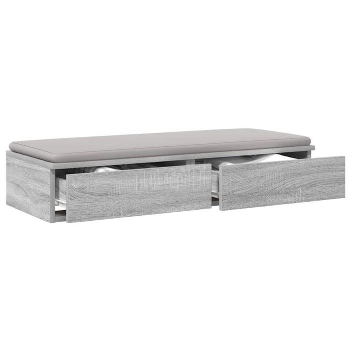 Sertare pentru pat Gri Sonoma 80 x 36,5 x 16,5 cm Lemn compozit - WALTI WALTI