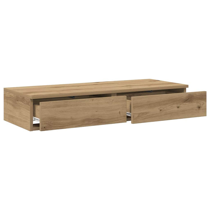 Sertare pentru pat Stejar Artizanal 80 x 36,5 x 16,5 cm WALTI
