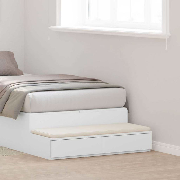 Sertare pentru pat Alb 90 x 36,5 x 16,5 cm Lemn compozit - WALTI WALTI