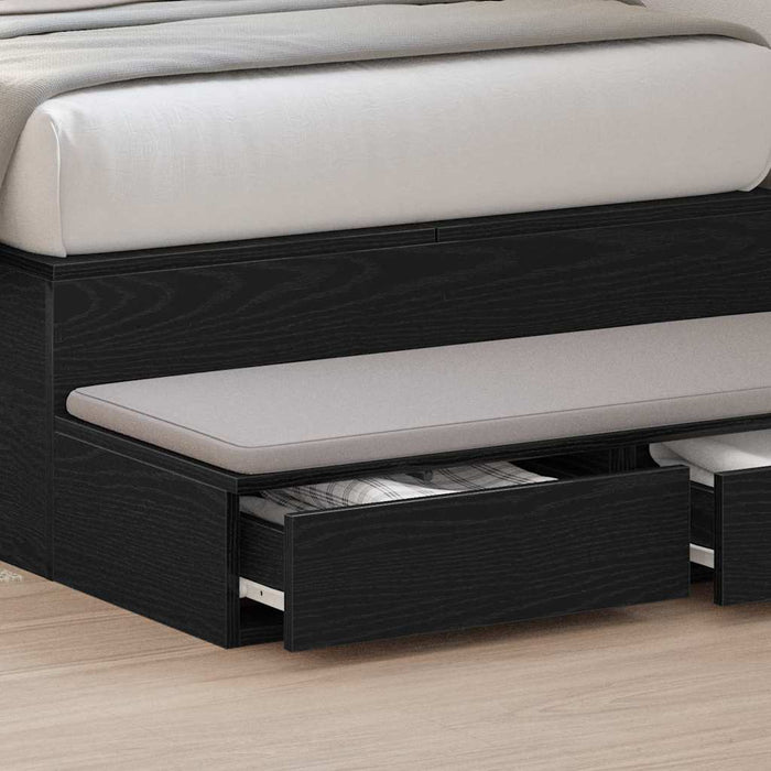 Sertare pentru pat cu sertar Stejar Negru 90 x 36,5 x 16,5 cm - WALTI WALTI