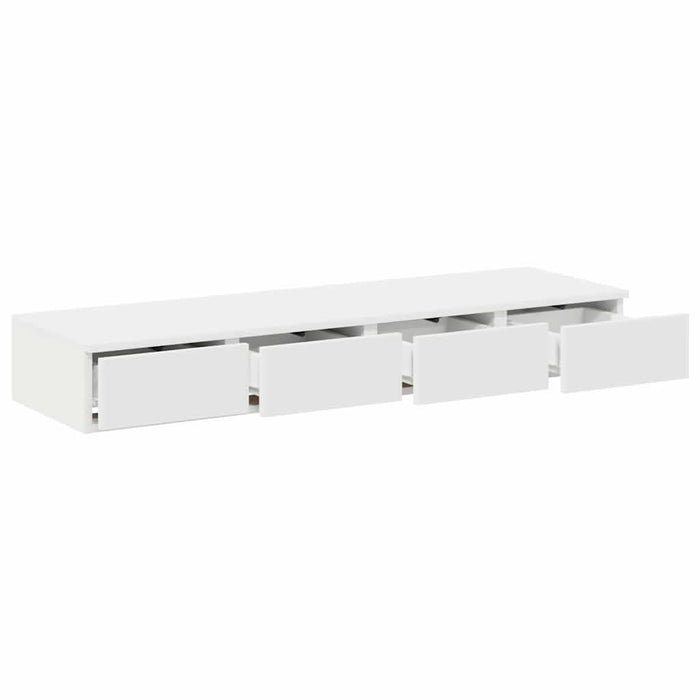Sertare pentru pat Alb 120 x 36,5 x 16,5 cm Lemn compozit - WALTI WALTI
