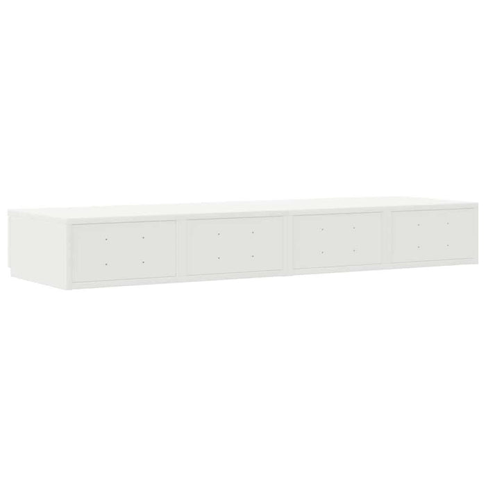 Sertare pentru pat Alb 120 x 36,5 x 16,5 cm Lemn compozit - WALTI WALTI