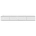 Sertare pentru pat Alb 120 x 36,5 x 16,5 cm Lemn compozit - WALTI WALTI