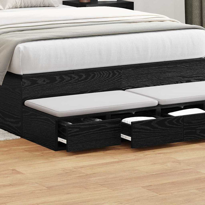 Sertare pentru pat cu sertar Stejar Negru 120 x 36,5 x 16,5 cm - WALTI WALTI
