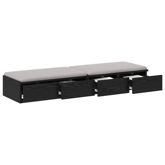 Sertare pentru pat cu sertar Stejar Negru 120 x 36,5 x 16,5 cm - WALTI WALTI