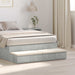 Sertare pentru pat cu sertar Gri din beton 120 x 36,5 x 16,5 cm - WALTI WALTI