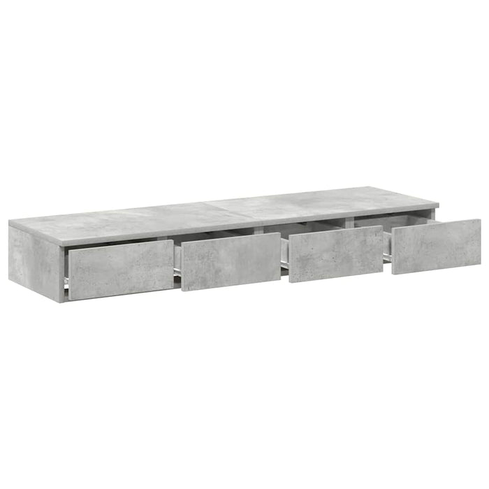 Sertare pentru pat cu sertar Gri din beton 120 x 36,5 x 16,5 cm - WALTI WALTI