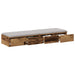 Sertare pentru pat cu sertar Lemn vechi 120 x 36,5 x 16,5 cm - WALTI WALTI
