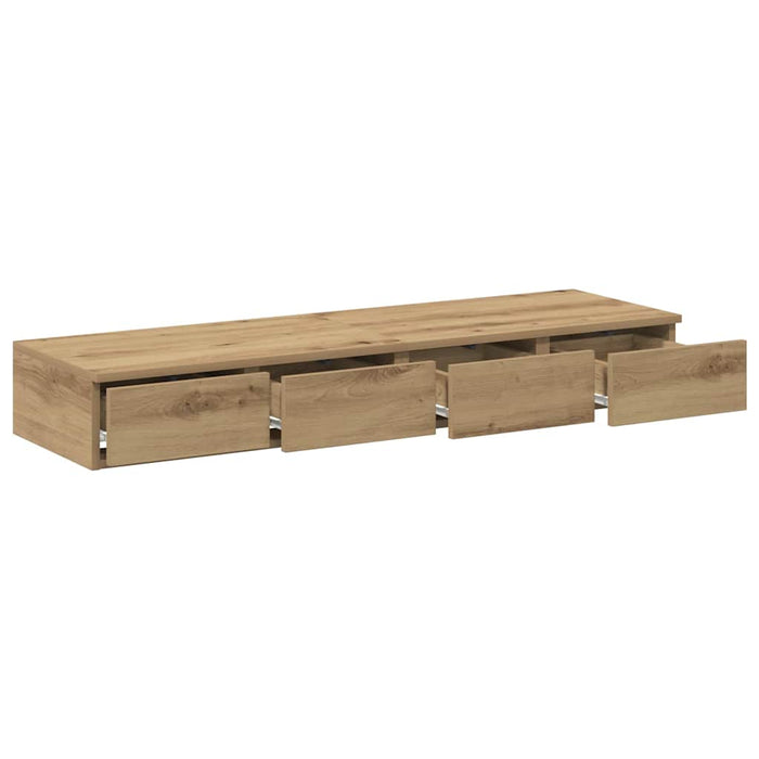 Sertare pentru pat Stejar Artizanal 120 x 36,5 x 16,5 cm - WALTI WALTI