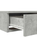 Sertare pentru pat cu sertar Gri din beton 140 x 36,5 x 16,5 cm - WALTI WALTI