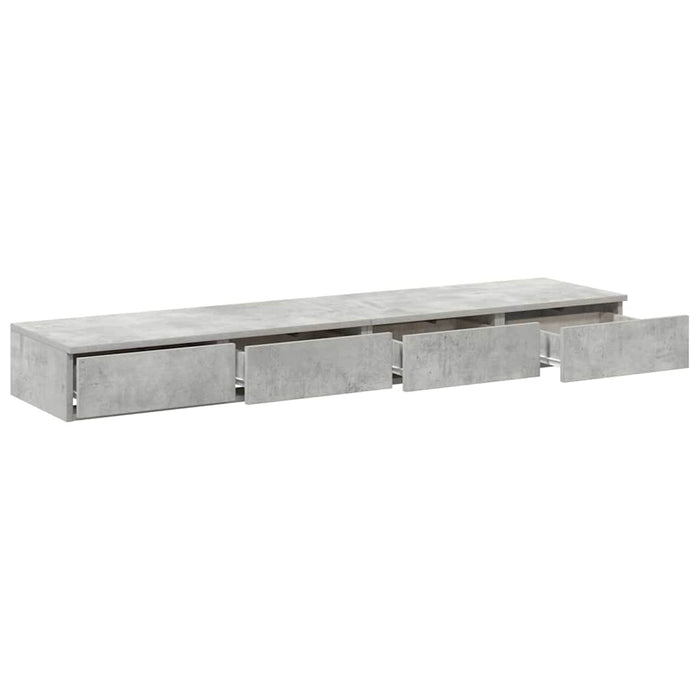 Sertare pentru pat cu sertar Gri din beton 150 x 36,5 x 16,5 cm WALTI