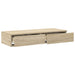 Sertare pentru pat cu sertar Stejar Sonoma 75 x 36,5 x 16,5 cm - WALTI WALTI
