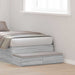 Sertare pentru pat Gri Sonoma 75 x 36,5 x 16,5 cm Lemn compozit - WALTI WALTI
