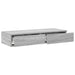 Sertare pentru pat Gri Sonoma 75 x 36,5 x 16,5 cm Lemn compozit - WALTI WALTI