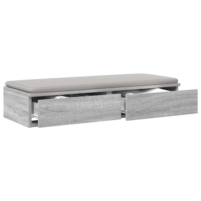 Sertare pentru pat Gri Sonoma 75 x 36,5 x 16,5 cm Lemn compozit - WALTI WALTI