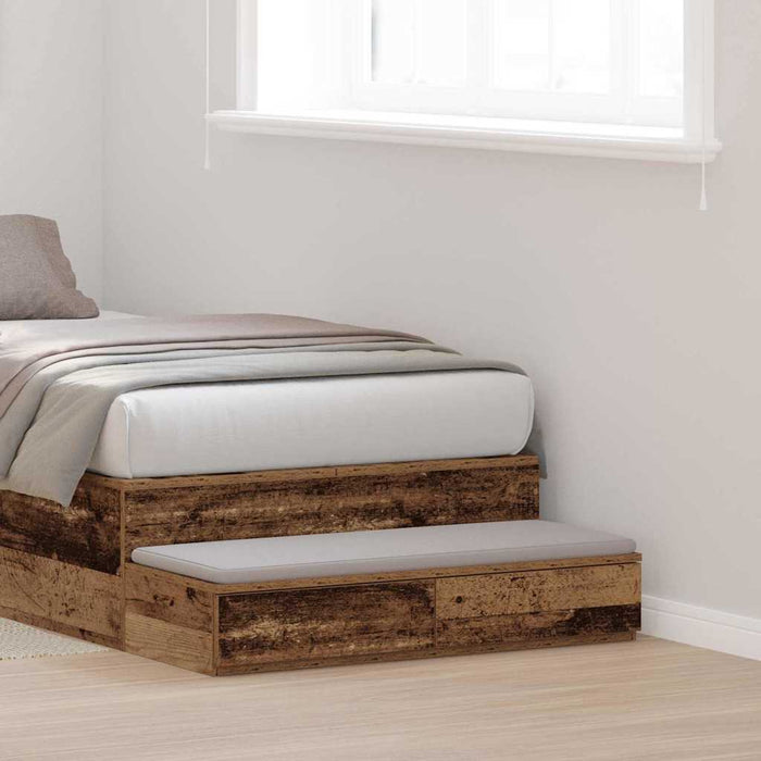 Sertare pentru pat Lemn vechi 75 x 36,5 x 16,5 cm WALTI