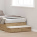 Sertare pentru pat Stejar Artizanal 75 x 36,5 x 16,5 cm - WALTI WALTI