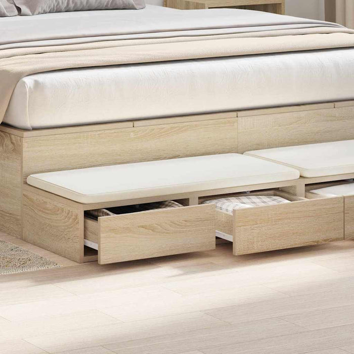 Sertare pentru pat cu sertar Stejar Sonoma 160 x 36,5 x 16,5 cm - WALTI WALTI