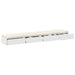 Sertare pentru pat Alb 180 x 36,5 x 16,5 cm Lemn compozit - WALTI WALTI