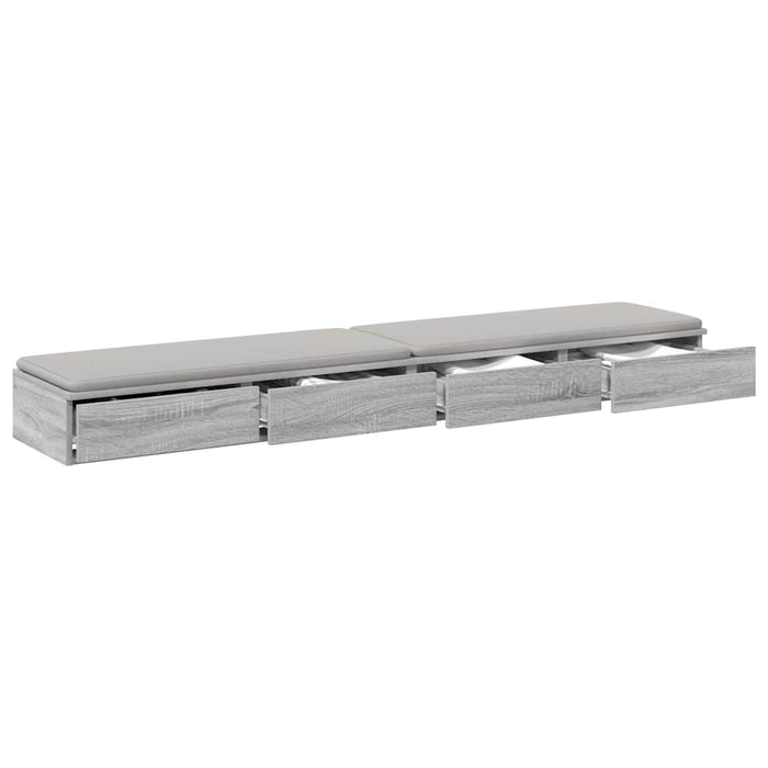 Sertare pentru pat cu sertar Gri Sonoma 180 x 36,5 x 16,5 cm - WALTI WALTI