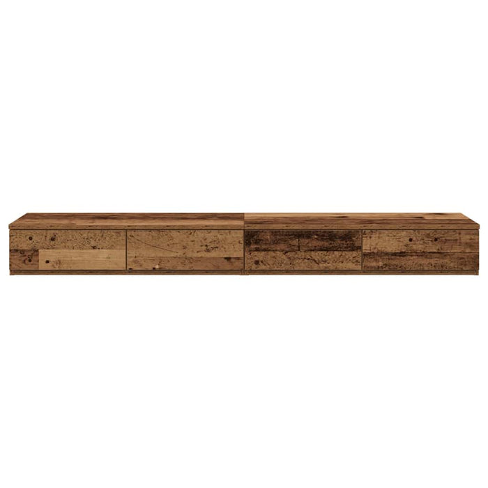 Sertare pentru pat cu sertar Lemn vechi 135 x 36,5 x 16,5 cm - WALTI WALTI