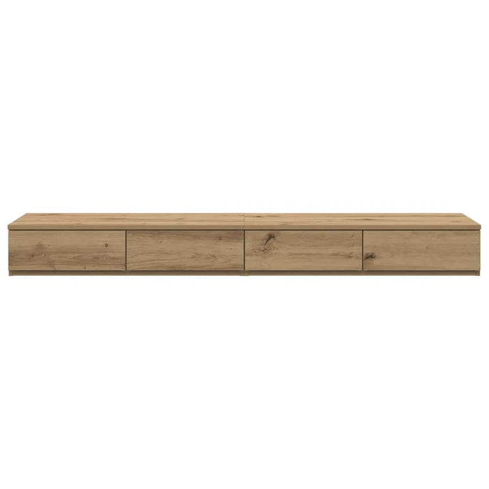 Sertare pentru pat Stejar Artizanal 135 x 36,5 x 16,5 cm WALTI