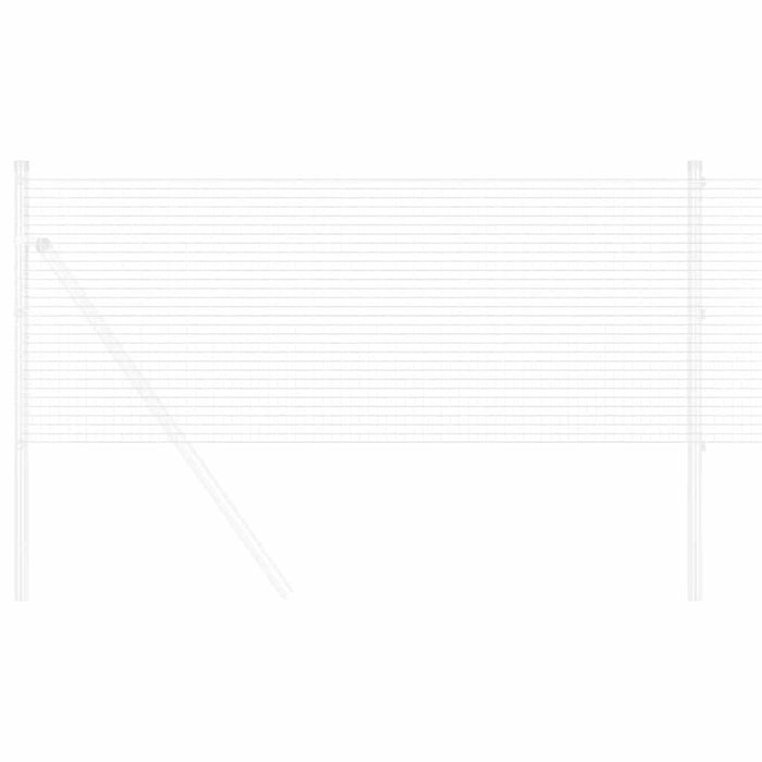 Gard din sârmă sudată Argintiu 0.6 x 25 m - WALTI WALTI