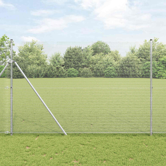 Gard din sârmă sudată Argintiu 1.6 x 25 m - WALTI WALTI