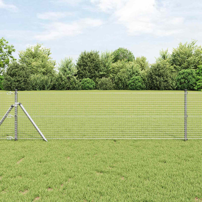 Gard din sârmă sudată Argintiu 0.5 x 50 m - WALTI WALTI