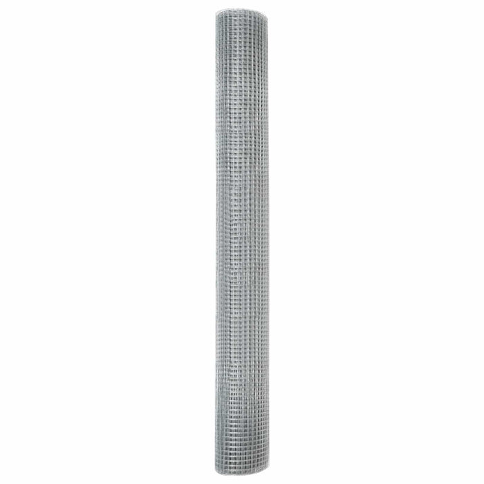 Gard din sârmă sudată Argintiu 1 x 50 m - WALTI WALTI