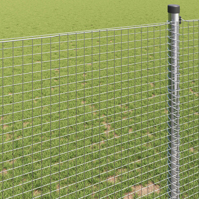 Gard din sârmă sudată Argintiu 1.5 x 50 m - WALTI WALTI